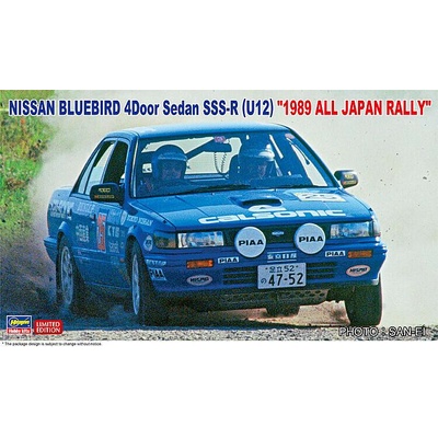 Hasegawa Nissan Bluebird 4-door Sedan SSS-R 1989 1:24