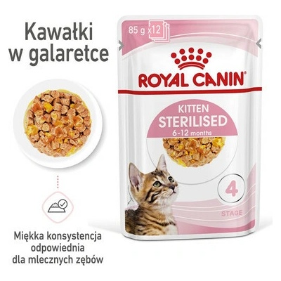 Royal Canin Kitten Sterilised 48 x 85 g