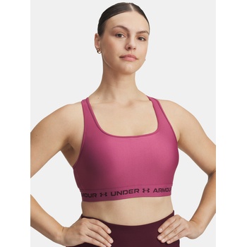 Under Armour Crossback Mid Bra-RED - дамски сутиен Under Armour | Cherven | ЖЕНИ | XS