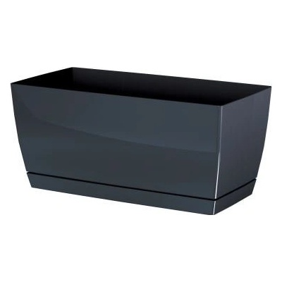 Prosperplast Truhlík COUBI CASE P s miskou grafit 39 x 19 x 18,2cm
