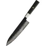 HARAHU Дамаски кухненски нож YU-37438 - Chef/Кафяв KP37438