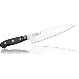 Seki Kanetsugu Нож на главния готвач Gyuto Pro-M 7005 - 210мм острие, закалено в лед, за професионална прецизност (7005)