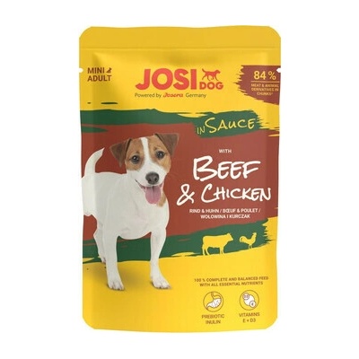 Josera JosiDog Mini Adult Hovězí a kuřecí v omáčce 100 g