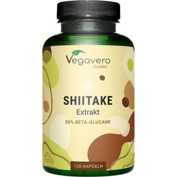 Image 1 of Vegavero Shiitake Extract 750 mg [120 капсули]