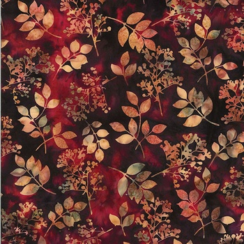 Hoffman 3371-724 bali batika vícebarevná bavlněná látka patchwork