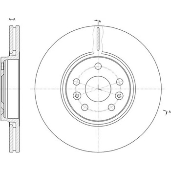 Brzdový kotúč REMSA 61477.10