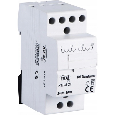 Zvonkový transformátor 220-240V/8,12,24VAC Kanlux KTF-8-24 23260