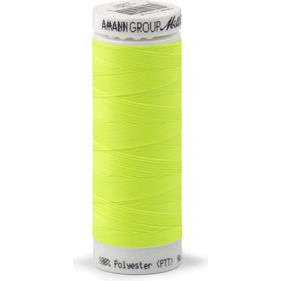 Prima-obchod Polyesterové elastické nitě Seraflex Mettler návin 130 m, barva 1426 žlutá reflexní