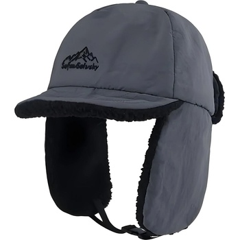 HARAHU Мъжка зима Шапка с козирка te-37373 - Сива kp37373 (te-37373)