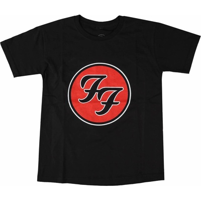 ROCK OFF детска тениска Foo Fighters - Logo - Черен - ROCK OFF - FOOTS04BB