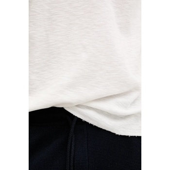 Sunflower Памучна тениска Sunflower в бяло с изчистен дизайн 2048 (2048.SFR)