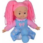 Simba Toys Мека кукла Simba Toys - Flower Dolly, с розова коса и синя рокля (105110008)