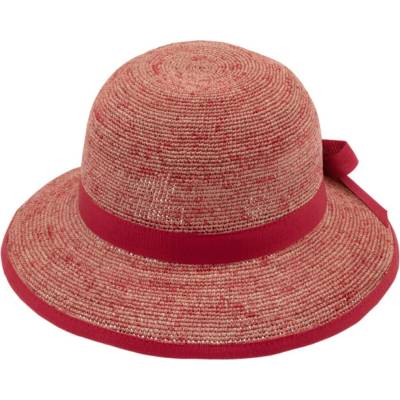Crochet dámský letní nemačkavý slaměný klobouk