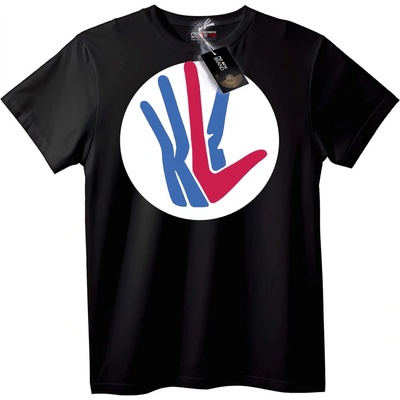 NOONEBRAND Тениска KL Лого - 5XL, White