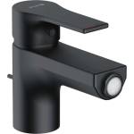 Kludi Zenta SL - Смесител за биде, със сифон, матово черно 485303965 (485303965)