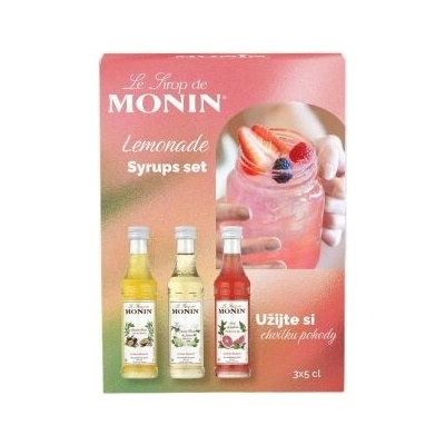 Monin set Lemonade 3 x 50 ml
