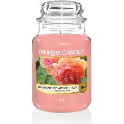 YANKEE CANDLE Sun-Drenched Apricot Rose svíčka 623g