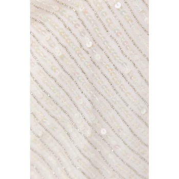 Patrizia Pepe Рокля Patrizia Pepe в бяло дълга с кройка по тялото (8A1203.A302)