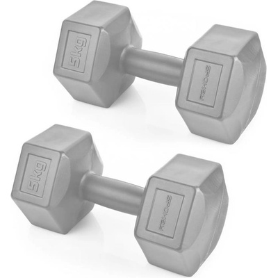 Spokey MONSTER III Sada šestihranných činek 2x 5 kg