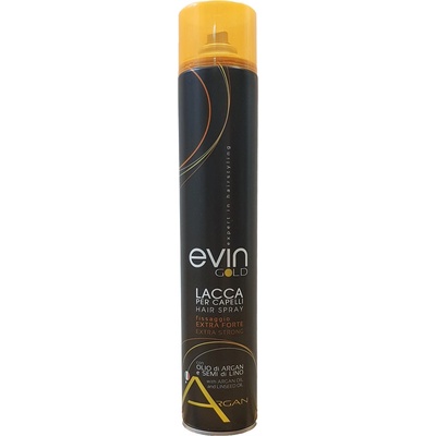 Evin Gold Argan Extra Strong lak na vlasy 750 ml