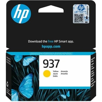 HP Патрон 4S6W4NE, No937, 800 страници/5%, Yellow (937 Y)