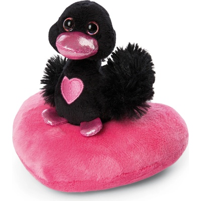 Nici Love Černá labuť se srdíčkem 10 cm