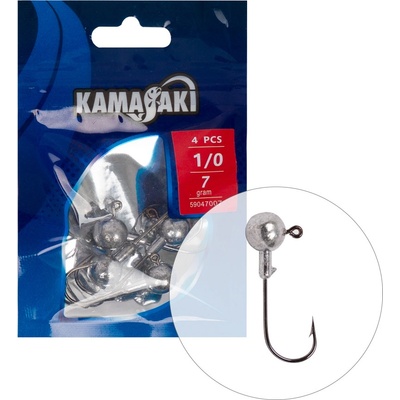 KAMASAKI JIGOVÁ HLAVA PRESSION vel.1 7g 4 ks