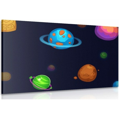 Obraz kouzelné planety - 60x40