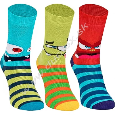 SOCKS4FUN Zimné ponožky W-3134-monster-1 k.1