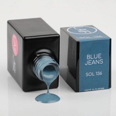Laif gel lak modrý SOL 136 Blue Jeans 10 ml