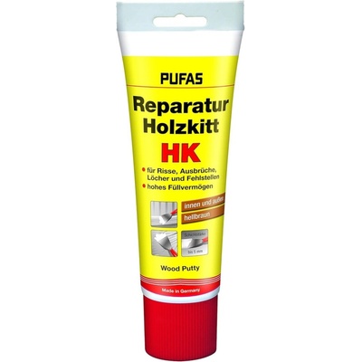 Přírodní hnědý tmel na dřevo Pufas