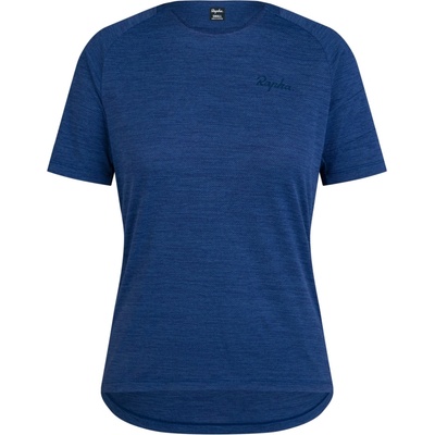Rapha Women's Trail Technical T-Shirt Navy Peony/Dress Blues