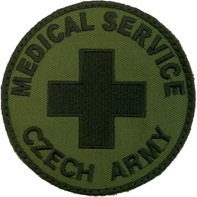 NAVYS Nášivka MEDICAL SERVICE CZECH ARMY bojová
