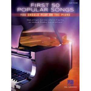 First 50 Popular Songs | Hal Leonard (ISBN: 9781480398023)