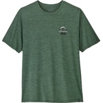 Patagonia Мъжка спортна тениска Patagonia Cap Cool Daily Shirt Great Waves Sport shirt - Canopy Green / Light Canopy Green X-Dye - размер XXL (216-7990-0415)