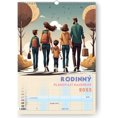 Rodinný nástěnný 2025