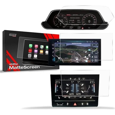 GRIZZ Protector, Ochranná fólie na display 3v1 Matte, Audi E-TRON, 2018- ,