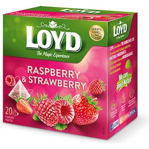 LOYD Плодов чай Малина и Ягода 20 бр