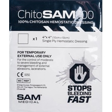 SAM Medical SAM Medical CHITOSAM 100 hemostatické krytí 10 cm x 10 cm