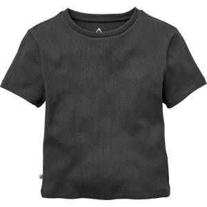 Passenger Дамска тениска Passenger Women's Out There Ribbed T-Shirt - Faded Black - размер XL (916-6050-0215)
