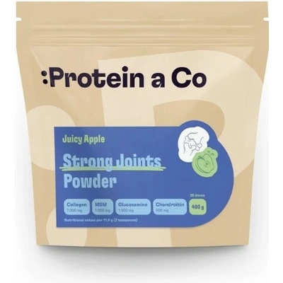 Protein a Co Kĺbová výživa v prášku Juicy apple 400 g