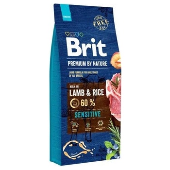 Brit dog Premium By Nature Sensitive Lamb & Rice 15 kg
