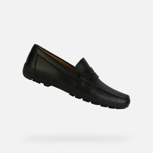 Geox Черни мъжки мокасини Geox Kosmopolis + Grip Geox | Cheren | МЪЖЕ | 40