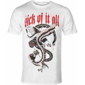 Plastic head мъжка тениска sick of it all - ОРЕЛ - БЯЛ - plastic head - ph11388