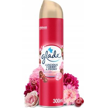 Glade Aerosól pivónia a višňa osviežovač vzduchu 300 ml