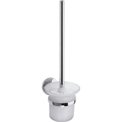 Bemeta Alfa WC štětka, miska sklo 11,5 x 39 x 14 cm - 102413012