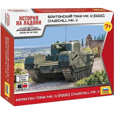 Zvezda Churchill Mk.V 1:100