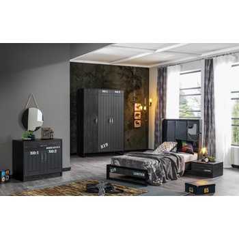 Комплект мебели за детска стая Dark