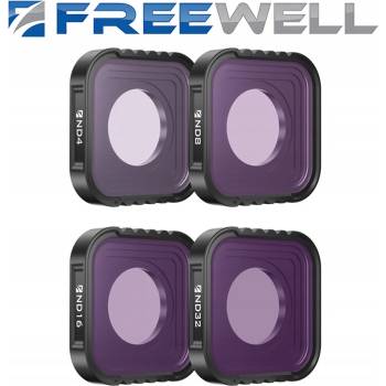 Freewell Set štyroch ND filtrov Standard Day pre GoPro HERO 9/10/11/12/13 FW-H13B-STD