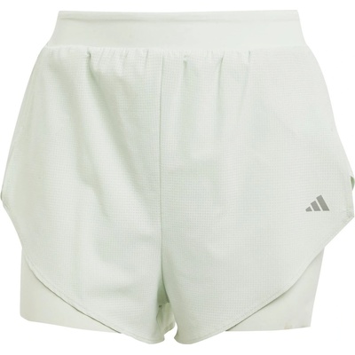 adidas Дамски къси панталони Adidas Designed For Training HIIT 2-in-1 Shorts Womens - Linen Green